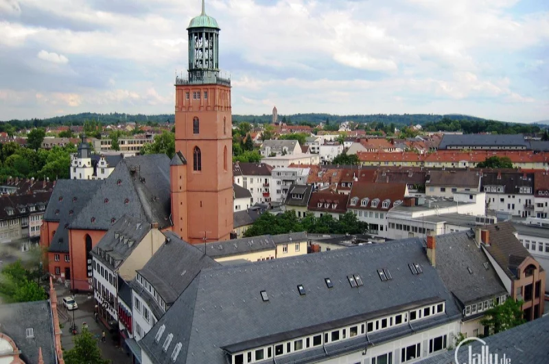 Innenstadt Darmstadt Stadtkirche