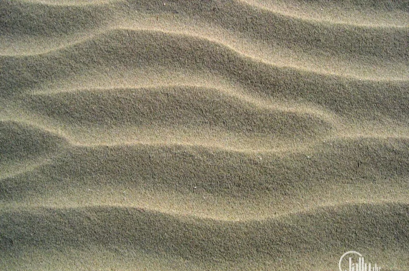 Formen und Linien im Sand