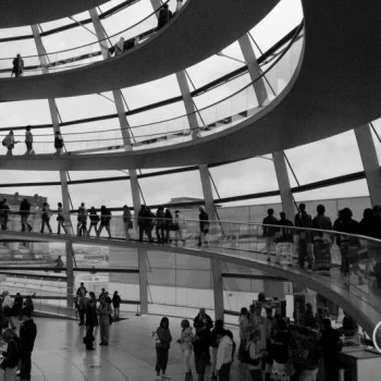 Kuppel auf dem Reichstag in Berlin