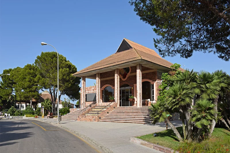 A few meters from the beach of Cala Mesquida