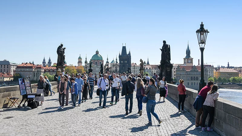 Karlsbrücke in Prag