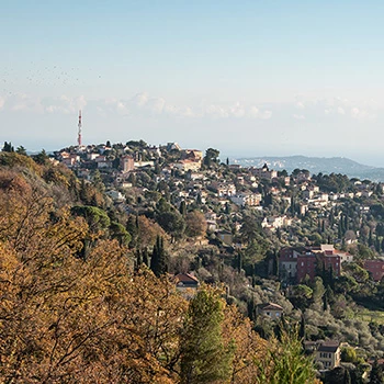 Landscape around Grasse France