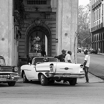 Straße in Havana Kuba