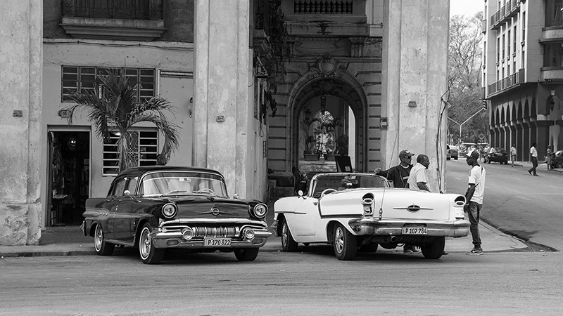 Straße in Havana Kuba