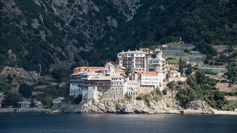 St. Gregorys Kloster Athos Griechenland