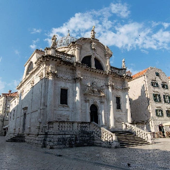 Kathedrale in der Altstadt von Dubrovnik