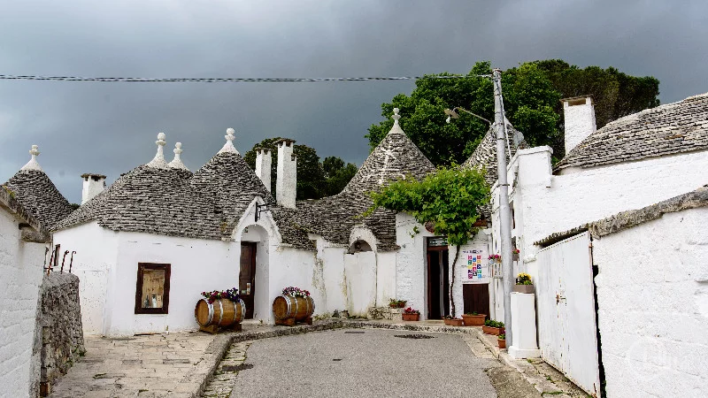 Trulli houses in Alberobello