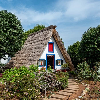 Casas Tipicas in Santana on Madeira