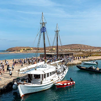 The port of Delos