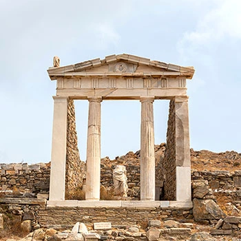 Temple of Isis on Delos