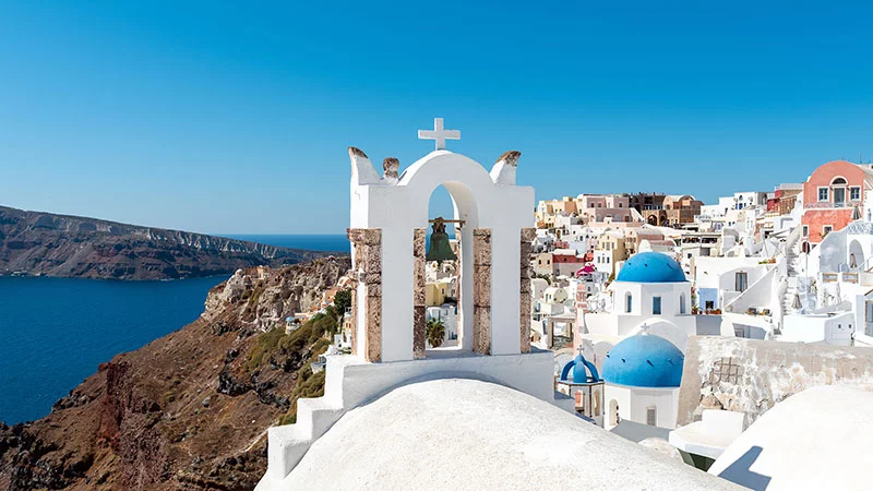 Viewpoint with the three bell towers