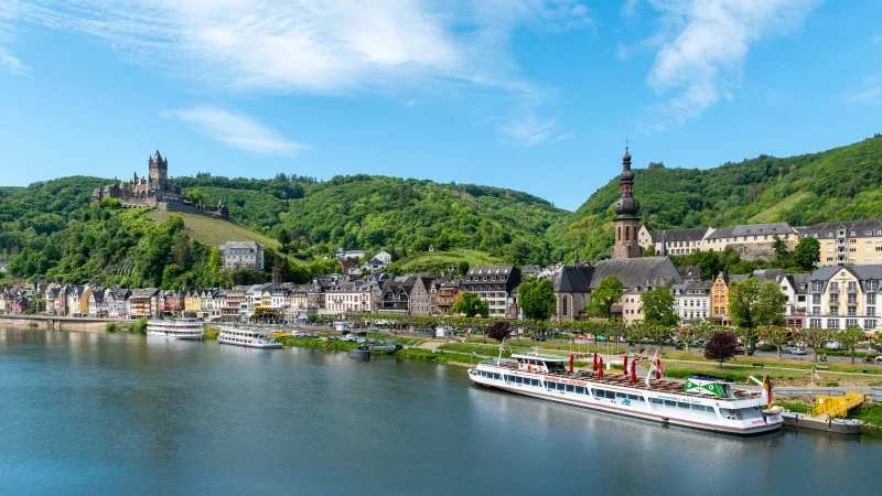 Cochem mit Altstadt und Reichsburg