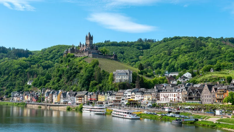 Reichsburg Cochem in the Moselle valley Reichsburg Cochem in the Moselle valley