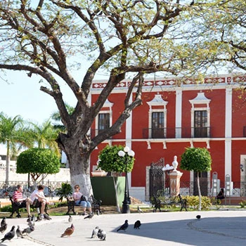 Mexiko Rundreise Altstadt Campeche & Festung