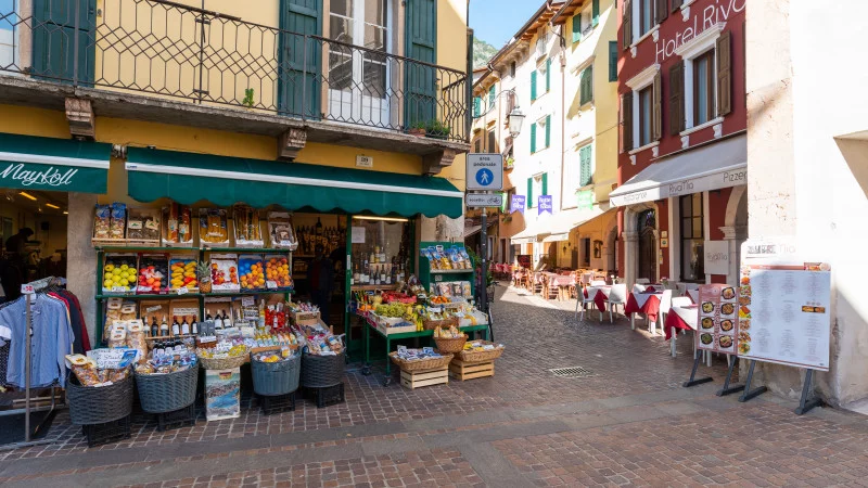 Grocery store in Riva del Garda