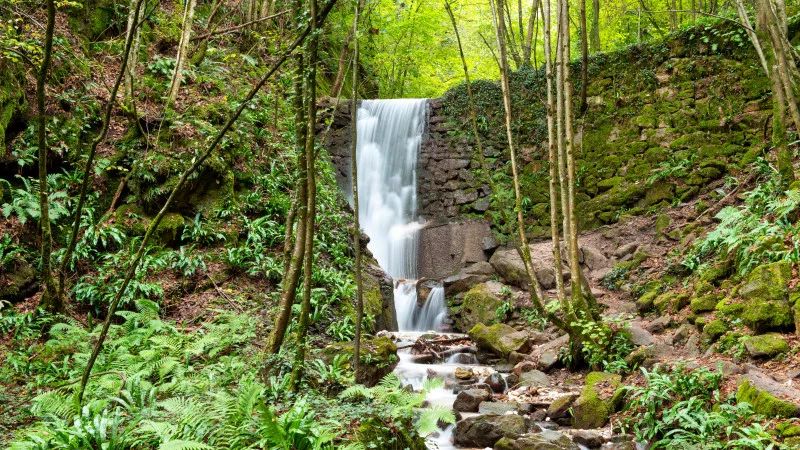 Waterfall in the Rastenbachklamm