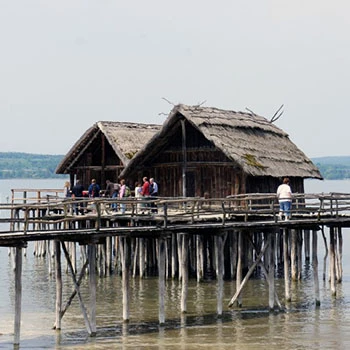 Die Pfahlbauten am Bodensee und Affenberg Salem