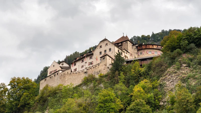 Schloss Vaduz in Liechtenstein