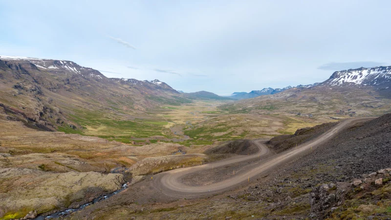 Highway 95 in Iceland