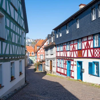 Half-timbered house in Idstein