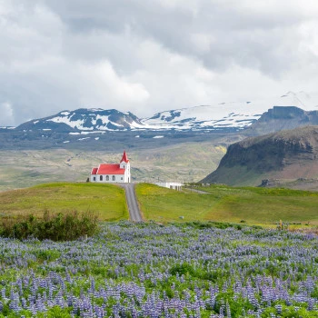 Ingjaldsholskirkja in Island