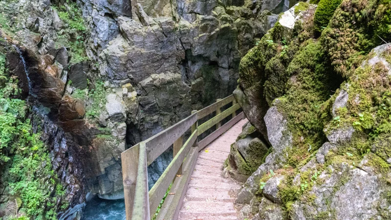 Hike in the Gilfenklamm Gorge