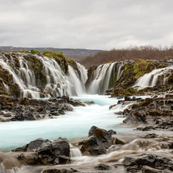 Bruarfoss waterfall