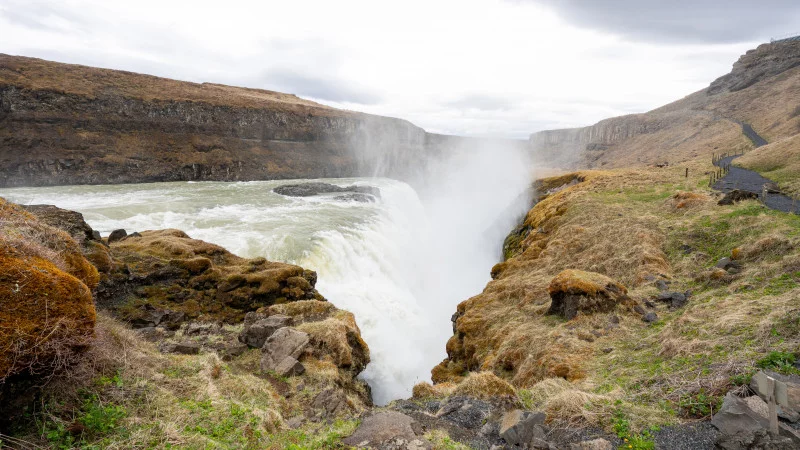 Gullfoss Waterfall