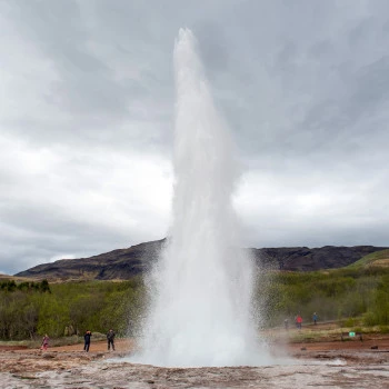 Strokkur geyser in Iceland