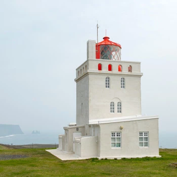 Lighthouse on the Dyrholaey Peninsula