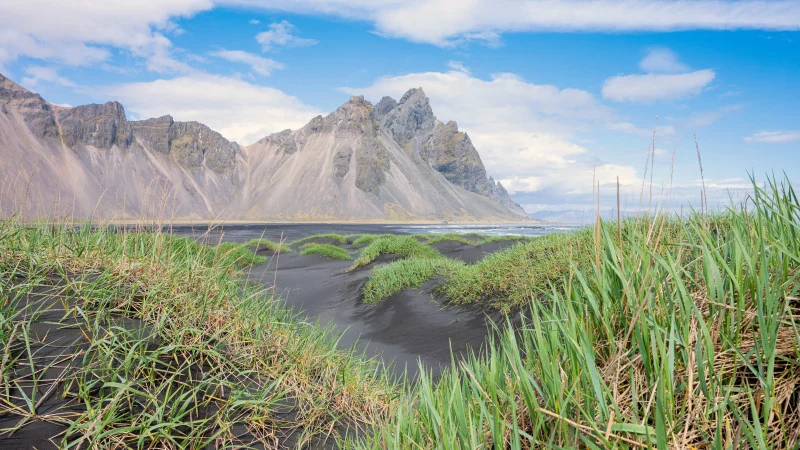 Dunes on Stokksnes Dunes on Stokksnes