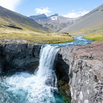 Skutafoss Wasserfall