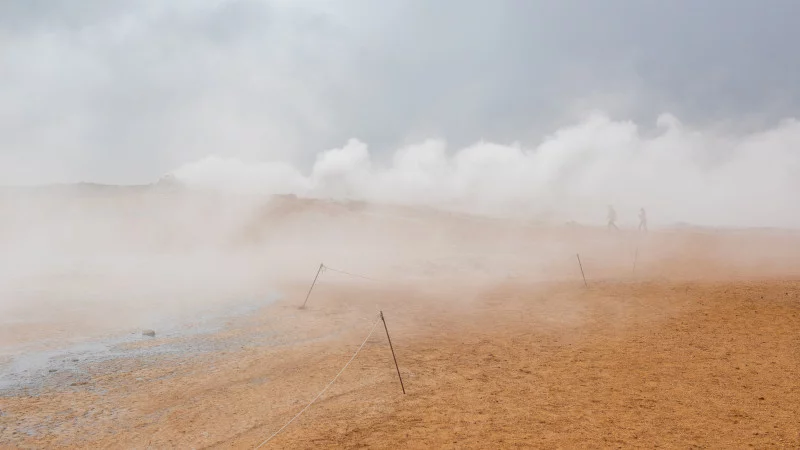 Hverir in the fog Hverir in the fog