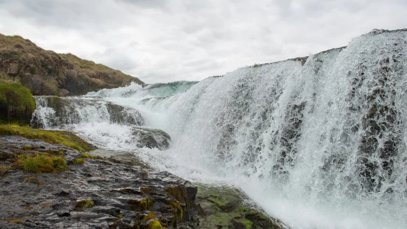 Reykjafoss waterfall