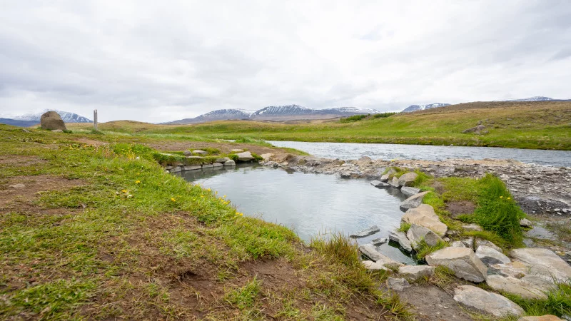 Fosslaug at Reykjafoss waterfall