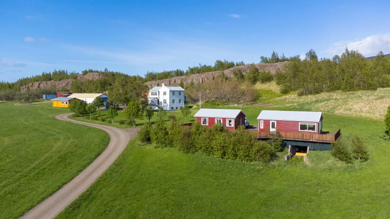 Beautiful cottages with large terrace