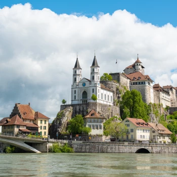 Aarburg Fortress on the Aare