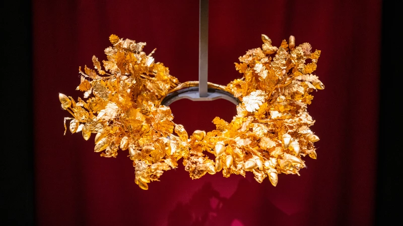 Headdress of Macedonian rulers