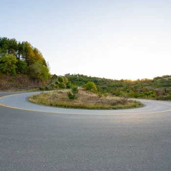 Switchback in Greece