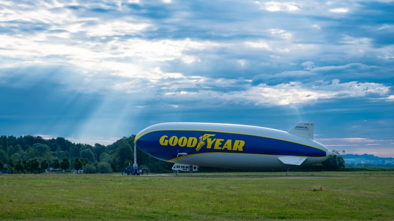 Goodyear Zeppelin in Friedrichshafen