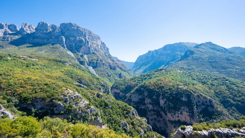 Vikos Schlucht am Papingo Aussichtspunkt