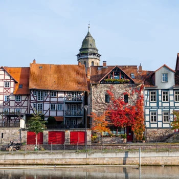 Old town of Hann Münden an der Fulda