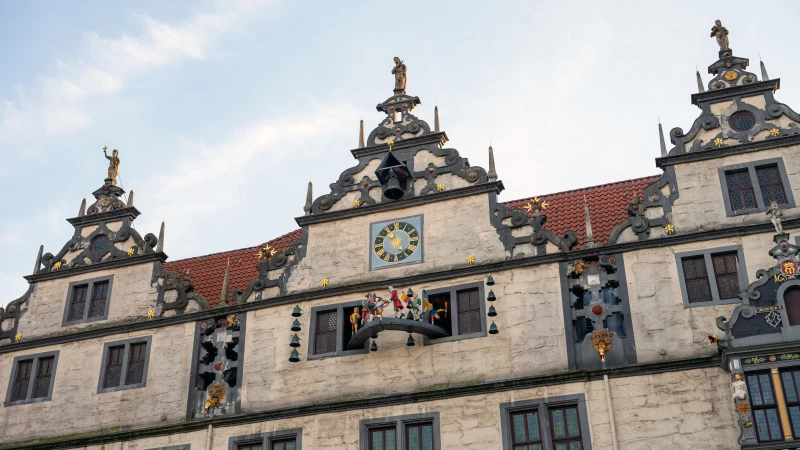 Glockenspiel Hann Münden am Rathaus