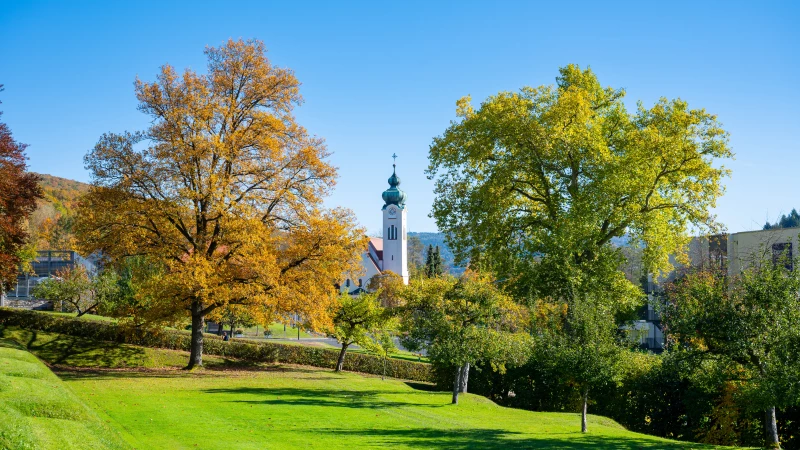 Marienkirche in the state spa Bad Bruckenau