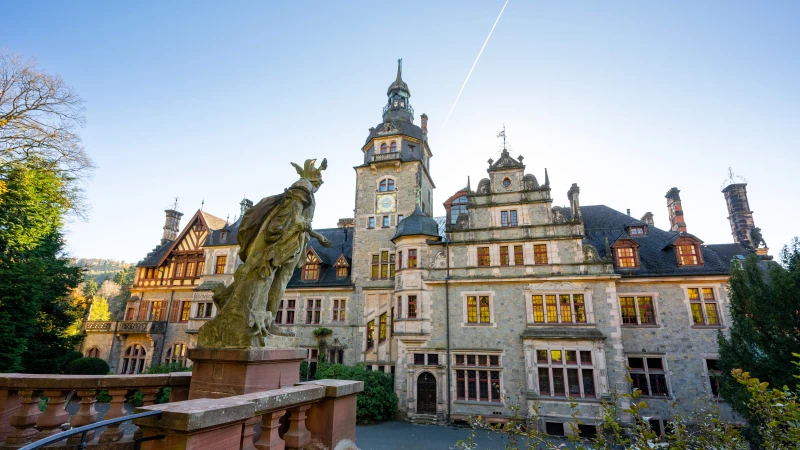 Schloss Ramholz Nordseite mit Eingang