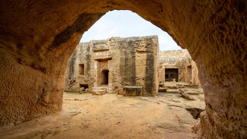 Königsgrab Nummer 8 von Nea Paphos Königsgrab Nummer 8 von Nea Paphos