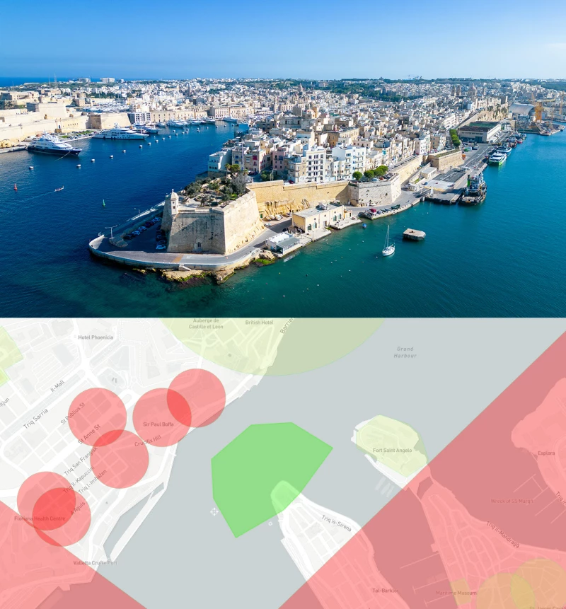 Top 4 - Senglea mit La Guardiola und dem Safe Haven Garden Top 4 - Senglea mit La Guardiola und dem Safe Haven Garden