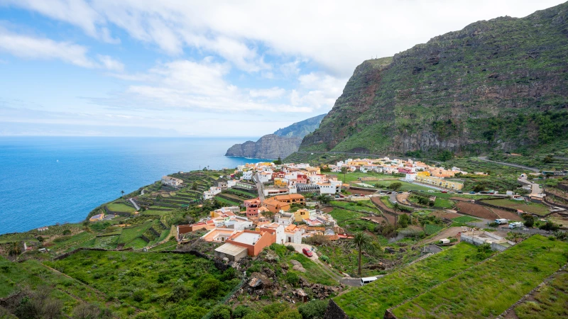 Ausblick auf Agulo