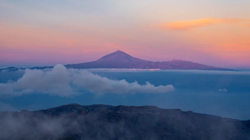 Teneriffa vom Mirador del Morro de Agando