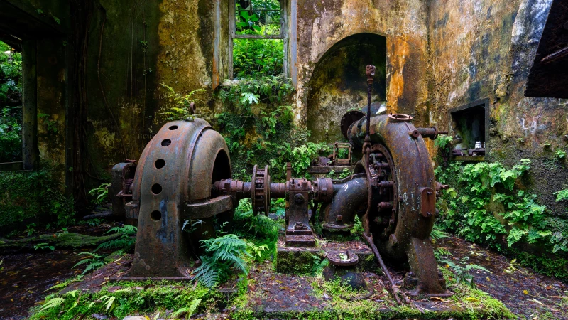 Power plant in the Azores